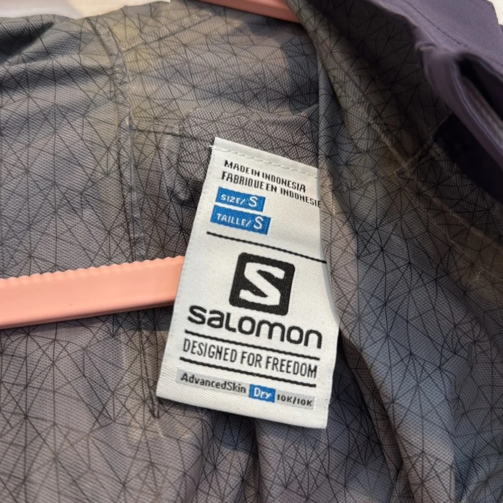 Salomon Women's Dark Purple Jacket - Picture 5 of 9
